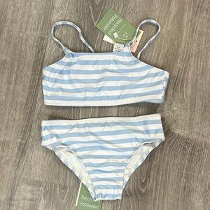 NWT Andie Swim Youth Toddler Bikini Set Striped